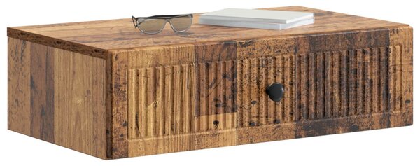 Fali oldaltábla Antik Fa 59 x 34,5 x 17 cm Szerelt Fa