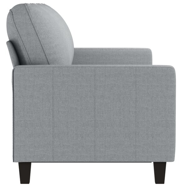 3 személyes világosszürke szövet kanapé 180 cm