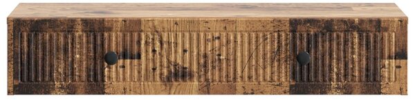 Fali oldaltábla Antik Fa 87,5 x 34,5 x 17 cm Szerelt Fa