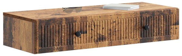 Fali oldaltábla Antik Fa 87,5 x 34,5 x 17 cm Szerelt Fa
