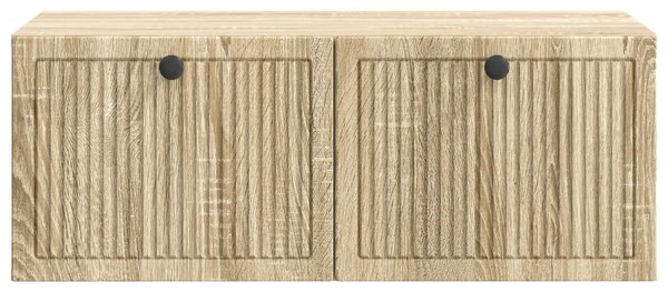 Fali TV szekrény Sonoma Tölgy 78,5 x 41 x 30 cm Szerelt Fa