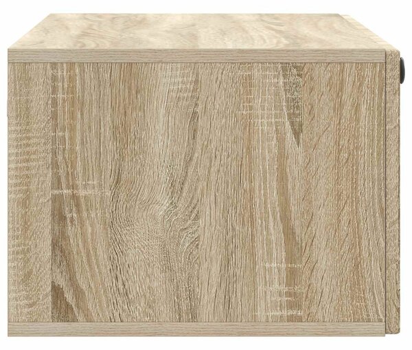 Fali TV szekrény Sonoma Tölgy 78,5 x 41 x 30 cm Szerelt Fa