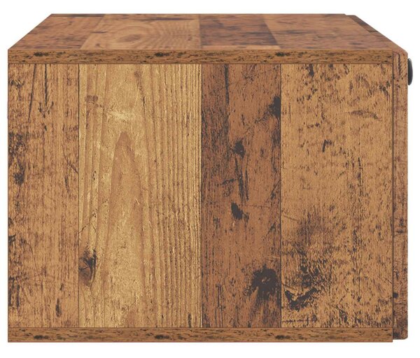 Fali TV szekrény Antik Fa 78,5 x 41 x 30 cm Szerelt Fa