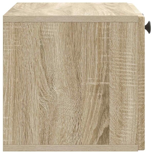Fali TV szekrény Sonoma Tölgy 59,5 x 31 x 30 cm Szerelt Fa