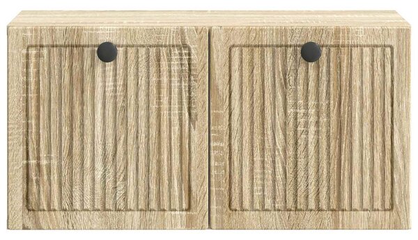 Fali TV szekrény Sonoma Tölgy 59,5 x 31 x 30 cm Szerelt Fa