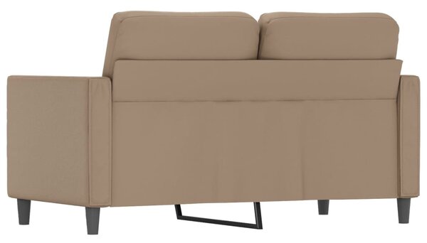 2 személyes cappuccino színű műbőr kanapé 120 cm