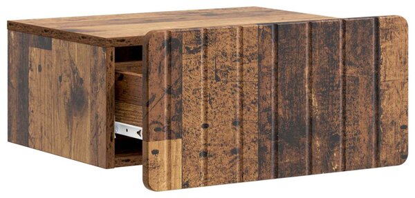 Fali éjjeli szekrény Antik Fa 49 x 34,5 x 24 cm Szerelt Fa