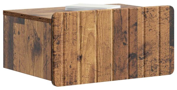 Fali éjjeli szekrény Antik Fa 49 x 34,5 x 24 cm Szerelt Fa