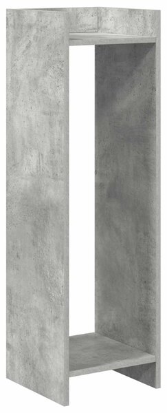 Növényállvány Beton Szürke 30 x 30 x 100 cm Mérnöki fa