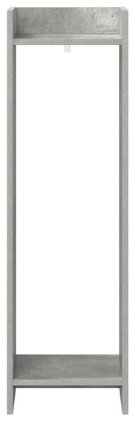 Növényállvány Beton Szürke 30 x 30 x 100 cm Mérnöki fa
