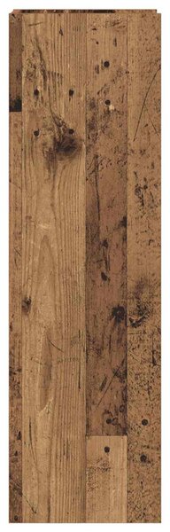 VidaXL Növényállvány 2 pcs Öreg fa 30 x 30 x 100 cm Mérnöki fa