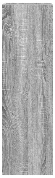 VidaXL Növényállvány 2 pcs Szürke Sonoma 30 x 30 x 100 cm Mérnöki fa