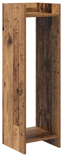 VidaXL Növényállvány 2 pcs Öreg fa 30 x 30 x 100 cm Mérnöki fa