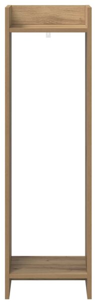 Növényállvány 2 db Kézműves Tölgy 30 x 30 x 100 cm Mérnöki fa