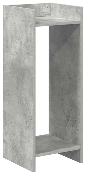 Növényállvány 2 db Beton Szürke 30 x 30 x 80 cm Mérnöki fa