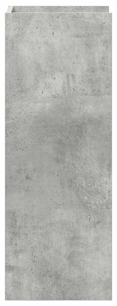 Növényállvány Beton Szürke 30 x 30 x 80 cm Mérnöki fa