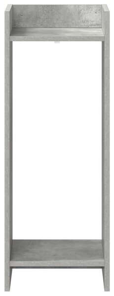 Növényállvány 2 db Beton Szürke 30 x 30 x 80 cm Mérnöki fa