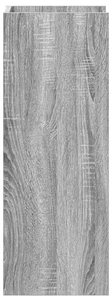 Növényállvány Szürke Sonoma 30 x 30 x 80 cm Mérnöki fa