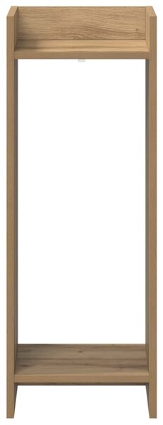 Növényállvány 2 db Kézműves Tölgy 30 x 30 x 80 cm Mérnöki fa