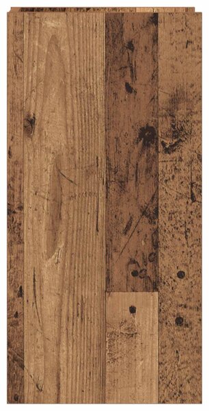 VidaXL Növényállvány 2 pcs Öreg fa 30 x 30 x 60 cm Mérnöki fa