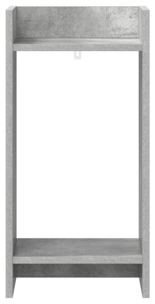 Növényállvány 2 db Beton Szürke 30 x 30 x 60 cm Mérnöki fa
