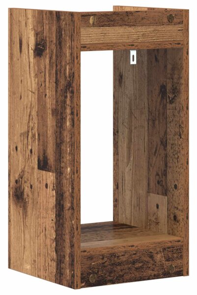 VidaXL Növényállvány 2 pcs Öreg fa 30 x 30 x 60 cm Mérnöki fa
