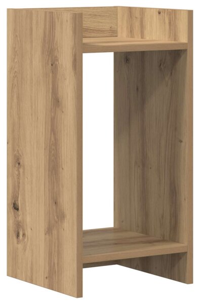 Növényállvány 2 db Kézműves Tölgy 30 x 30 x 60 cm Mérnöki fa