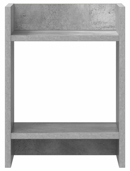 Növényállvány 2 db Beton Szürke 30 x 30 x 40 cm Mérnöki fa