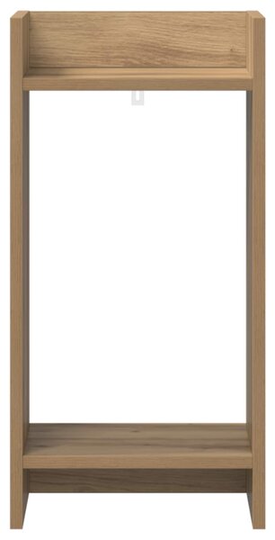 Növényállvány 2 db Kézműves Tölgy 30 x 30 x 60 cm Mérnöki fa