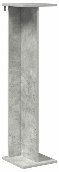 Növényállvány 2 db Beton Szürke 25 x 25,5 x 100,5 cm Mérnöki fa