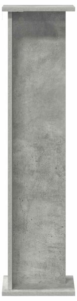 Növényállvány Beton Szürke 25 x 25,5 x 100,5 cm Mérnöki fa