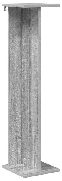 Növényállvány 2 db Szürke Sonoma 25 x 25,5 x 100,5 cm