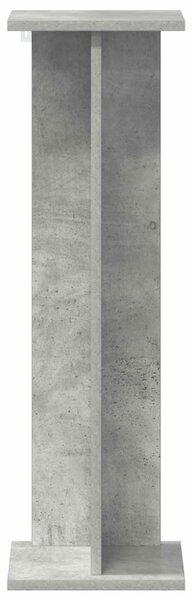 Növényállvány 2 db Beton Szürke 25 x 25,5 x 80,5 cm Mérnöki fa