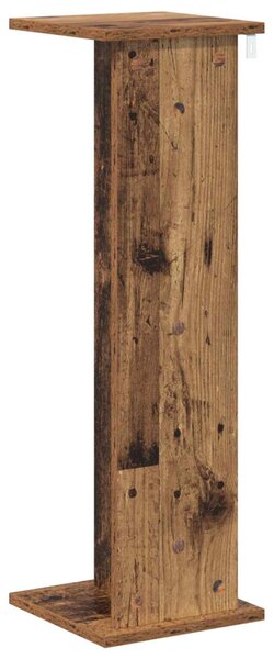 VidaXL Növényállvány 2 pcs Öreg fa 25 x 25,5 x 80,5 cm Mérnöki fa