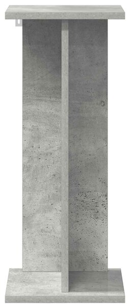Növényállvány 2 db Beton Szürke 25 x 25,5 x 60,5 cm Mérnöki fa