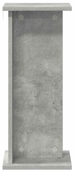 Növényállvány Beton Szürke 25 x 25,5 x 60,5 cm Mérnöki fa