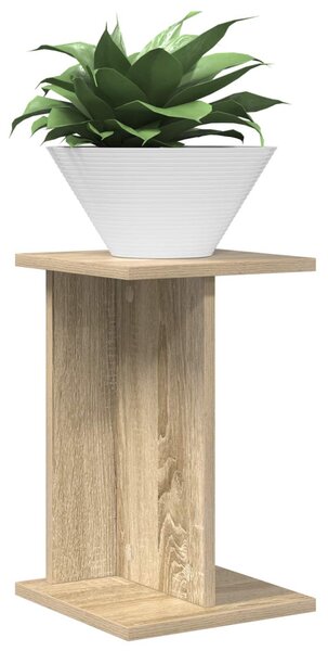 Növényállvány 2 db Sonoma tölgy 25 x 25,5 x 40,5 cm Mérnöki fa