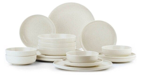 Porcelán négyszemélyes étkészlet 16 db-os – Hermia