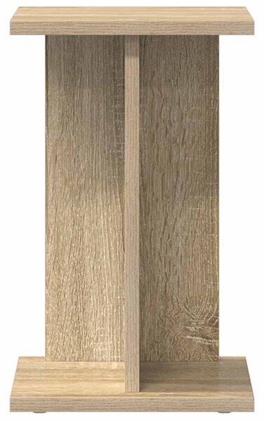 Növényállvány 2 db Sonoma tölgy 25 x 25,5 x 40,5 cm Mérnöki fa