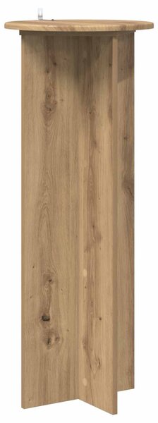 Növényállvány 2 db Kézműves Tölgy Ø40 x 100 cm Szerelt Fa