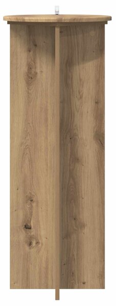 Növényállvány 2 db Kézműves Tölgy Ø40 x 100 cm Szerelt Fa