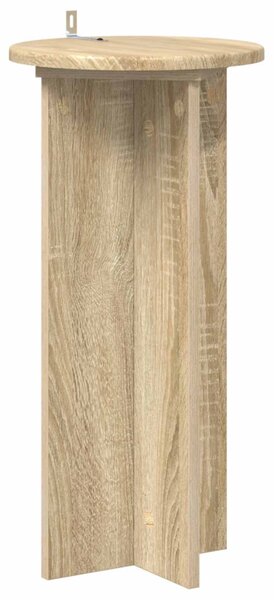 Növényállvány 2 db Sonoma Tölgy 29,5 x 29,5 x 60 cm Szerelt Fa