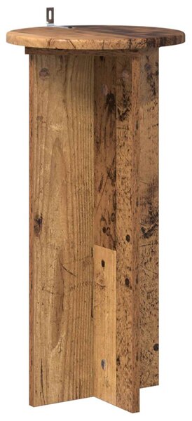 Növényállvány 2 db Antik Fa 29,5 x 29,5 x 60 cm Szerelt Fa