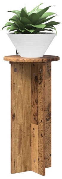 Növényállvány 2 db Antik Fa 29,5 x 29,5 x 60 cm Szerelt Fa
