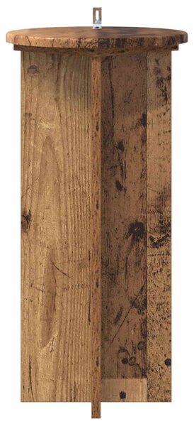 Növényállvány 2 db Antik Fa 29,5 x 29,5 x 60 cm Szerelt Fa