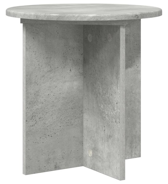 Növényállvány 2 db Betonszürke 40 x 40 x 40 cm Szerelt Fa