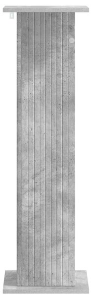 Növényállvány Betonszürke 30,5 x 30 x 100,5 cm Szerelt Fa