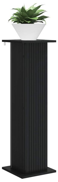 Növényállvány Fekete 30,5 x 30 x 100,5 cm Szerelt Fa