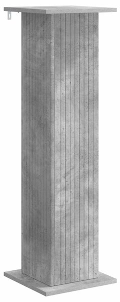 Növényállvány Betonszürke 30,5 x 30 x 100,5 cm Szerelt Fa