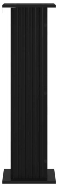 Növényállvány Fekete 30,5 x 30 x 100,5 cm Szerelt Fa